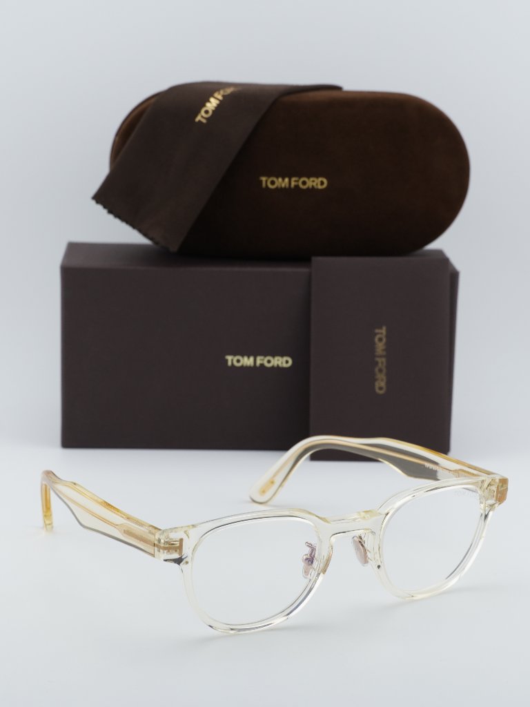 Tom Ford Ft5783-D-B 039 Square Eyeglasses 47mm - Yellow/Blue Light Block